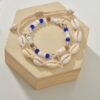 Shell Anklet Color Turquoise Multi-Piece Anklet - Image 3