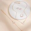 5PCS Fashion Butterfly Pendants Necklace Earrings Ring Bracelet Sets For Women Jewelry Set Bridal Wedding Jewelry Gift - Image 2