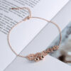 Rose Gold Bells Anklet Boho Stainless Steel Coin Charms Chain Anklets - Image 3