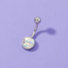 Mermaid Navel Zircon Navel Ring Human Body Piercing Jewelry Woman - Image 2