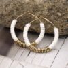 Earrings Jewelry Earings Women Classic Ear Long Ring Silver - Image 4